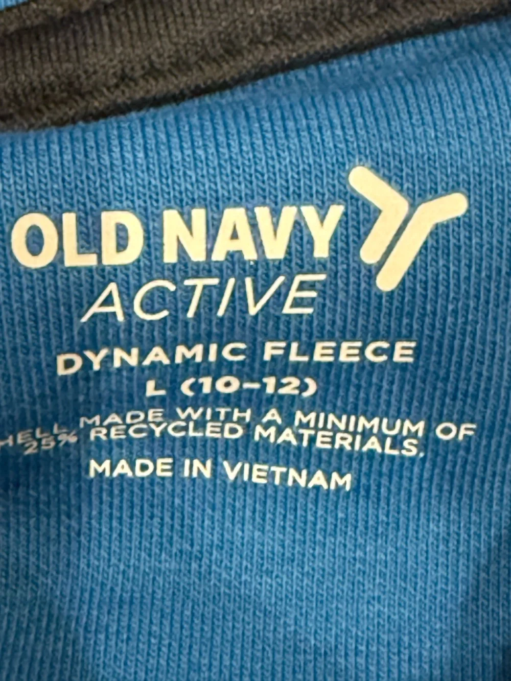 Old Navy Blue Kids Hoodie with Basketball Graphic